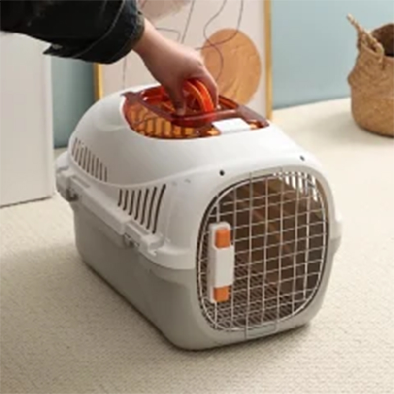Ventilated Pet Carrier for Air Travel Lightweight & Durable Suitcase Design