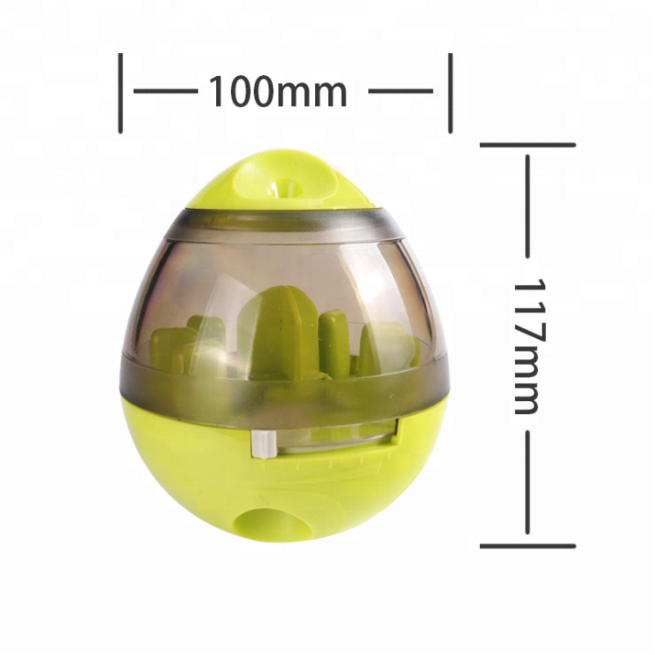 Hot selling ABS food dispenser dog toy pet chew treats toys IQ treat ball
