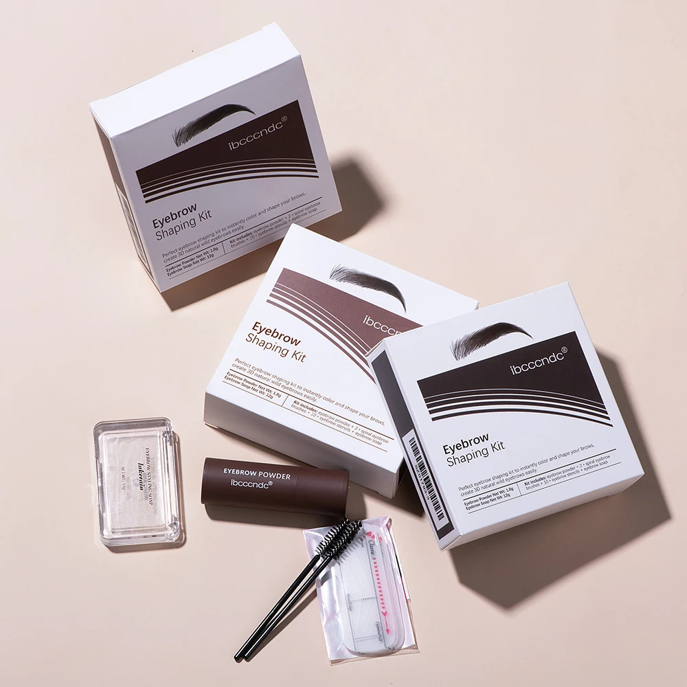 Eyelid Forming Kit Stamping Eyelid Pencil 5 pairs Eyelid Template Kit Pen Cosmetics Waterproof Natural Color Eye Makeup 241107