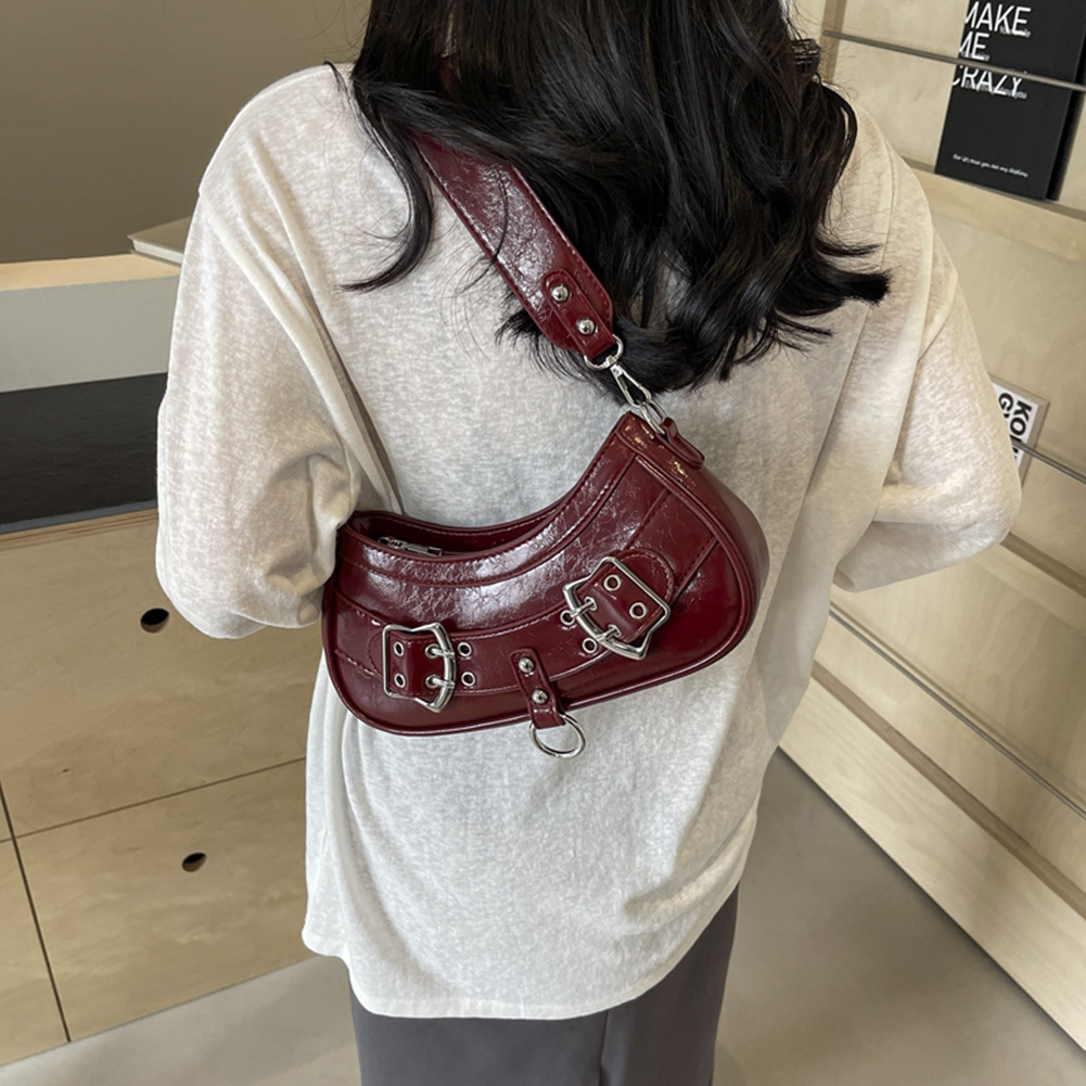 Y2k Satchels Spicy Purses for Girls Wallets Scorching Styling PU Leather Chic Hobo Bag Clutch Tote Shoulder Bags for Women