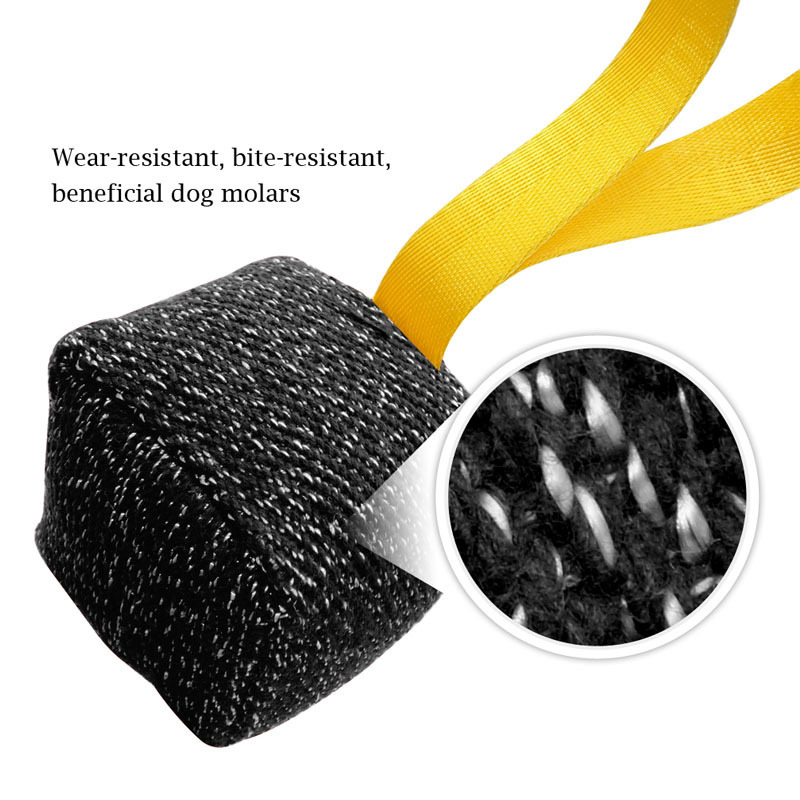 High Quality Thickened Nylon Webbing Pet Biting Pillow Grinding Teeth Pouncing Training Interactive Large Dog Toy