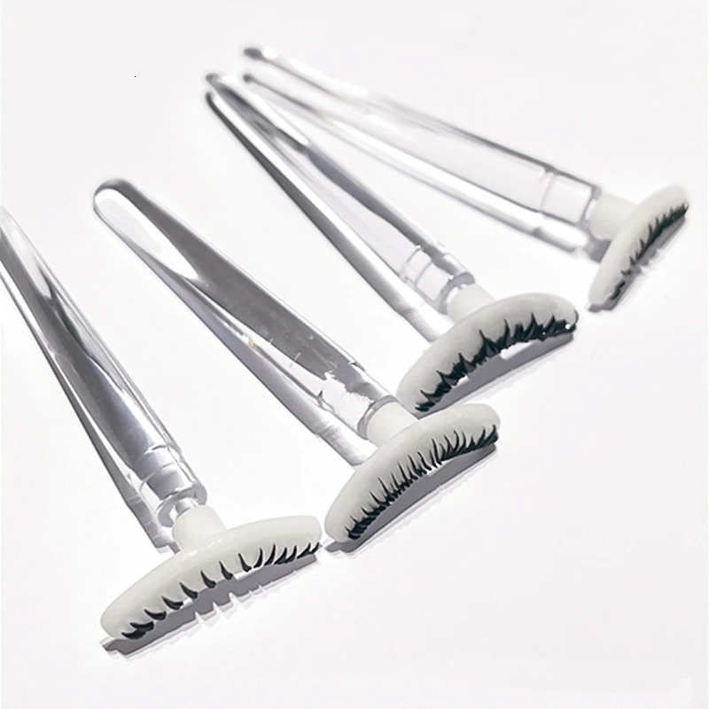 8 pairs of natural simulated fake eyelash stamps DIY eyelash makeup application multi style eyelash template tool 241107