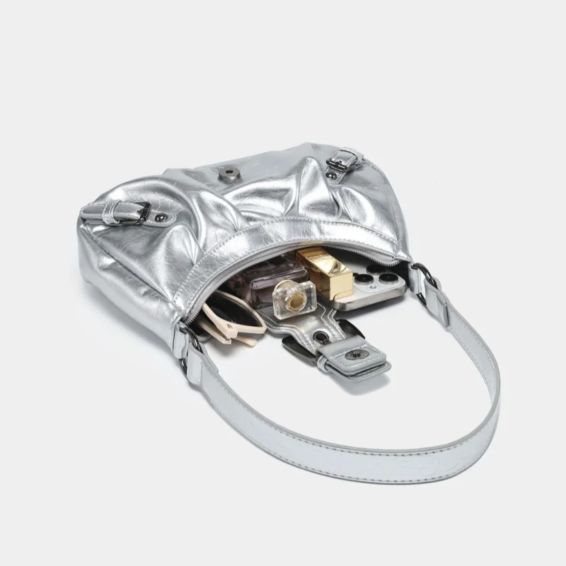 Spice Girls Y2K Shoulder Bag Women's Handle Bag Motorbike Bag Mirador Style Vintage Style Spice Girl Bag Clutch Bag Handbag