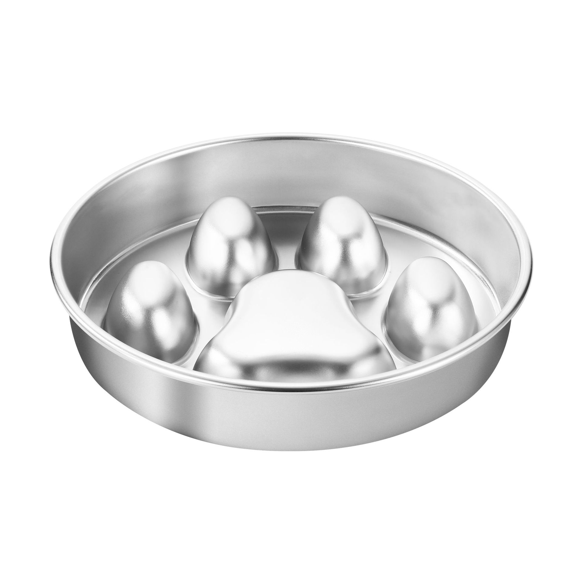 Sturdy Stainless Steel Pet Bowl with Non-Slip Silicone Bottom for Dogs Chew Resistant Design