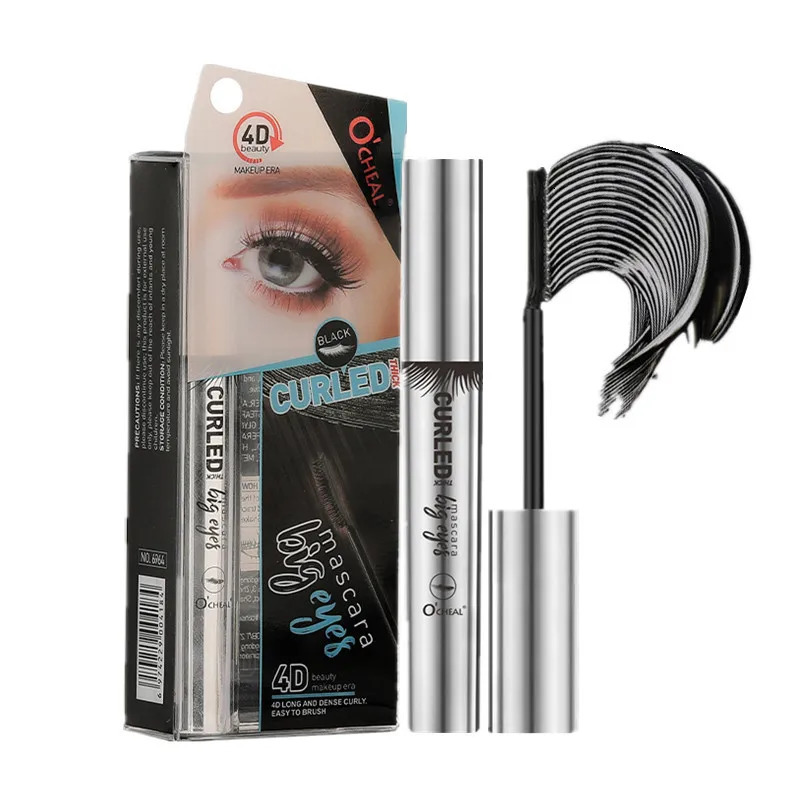 Thick curly eye black waterproof not dirty durable not easy to make up 241107