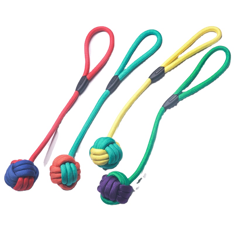 New Pet toys polypropylene dog knot toys