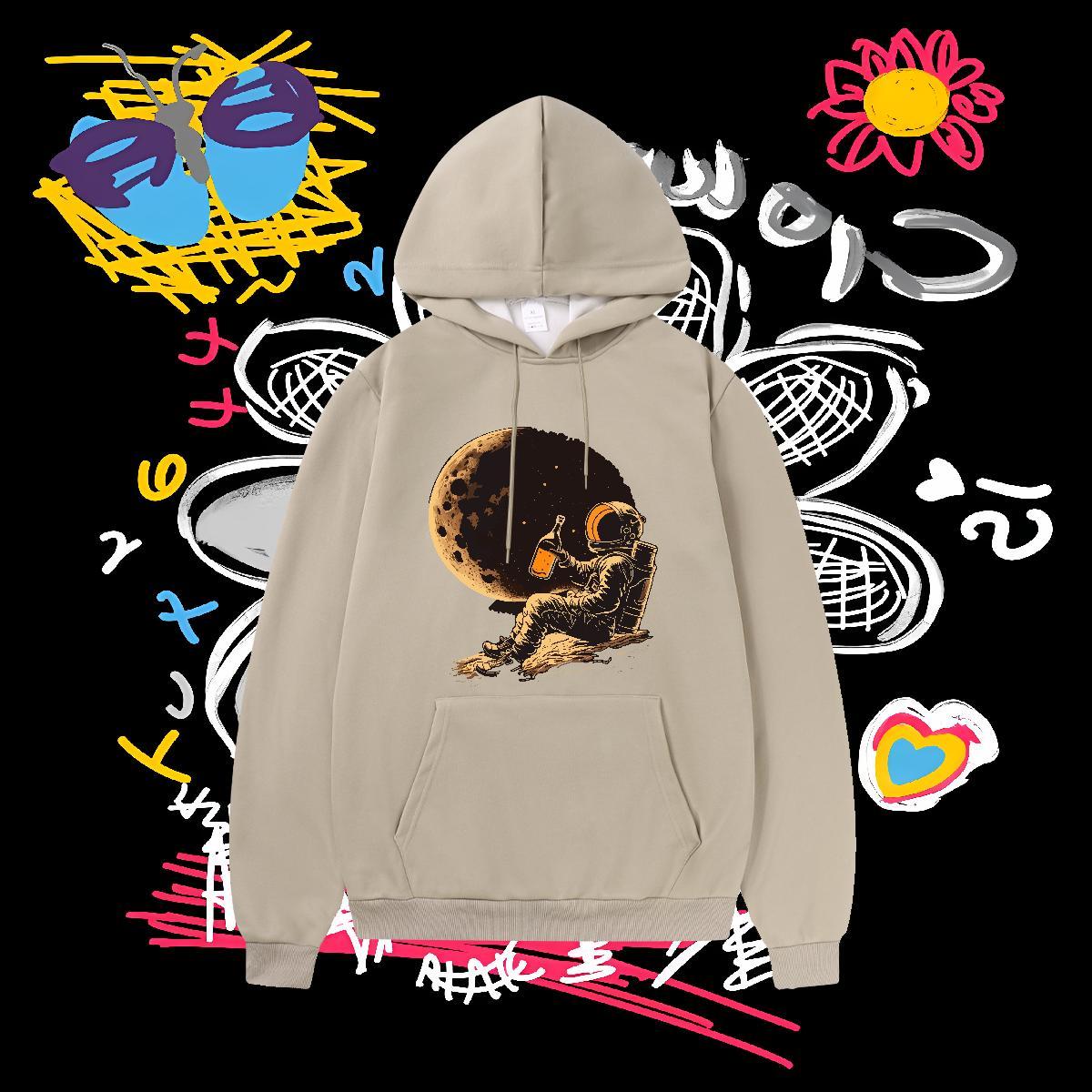 Fashion Casual Men's Hooded Sweatshirt Breathable Hooded Collar TOP Quality Men Hoodie Customized Print Hoody Hip Hop Street Tech Fleece