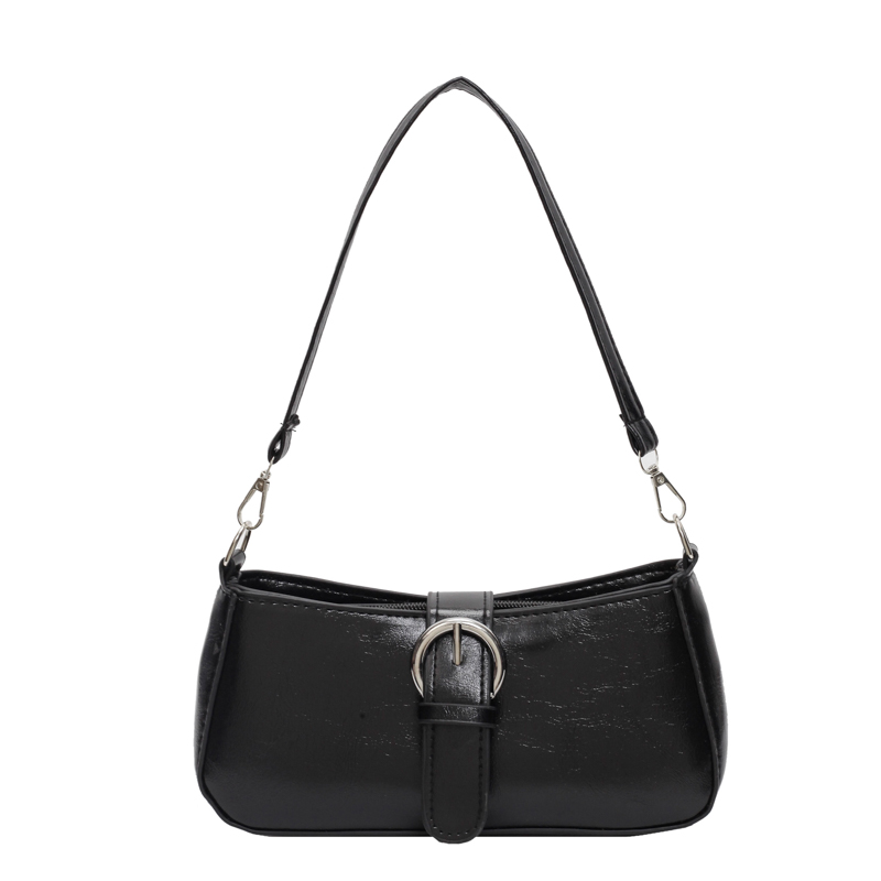 Women PU Fashion Shoulder Bag Solid Color Casual Tote Handbag Stylish Crossbody Bag Trendy Messenger Bag Chic Hobo Bag
