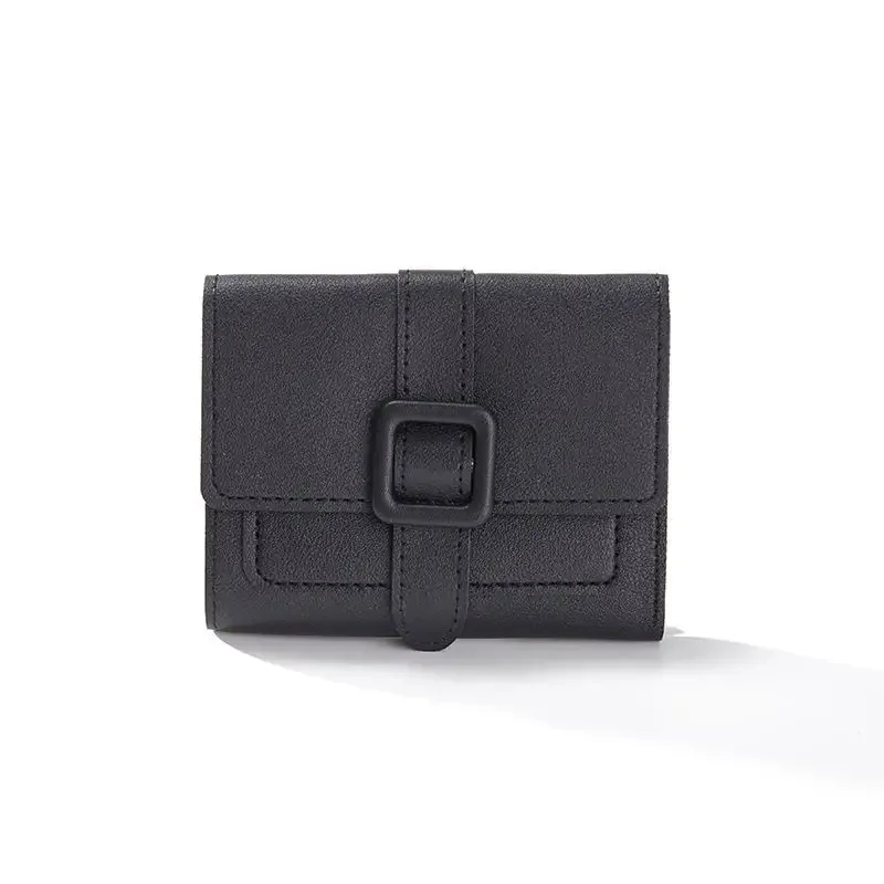 Hasp Women Wallet Fashion Bags for Women Short Wallet Pu Leather Purse Female Money Small Zipper Coin Pocket Card Holder 카드지갑