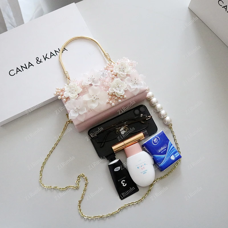 Heavy Industry Foreign Style Flower Casual Fashion Autumn New Trendy Women's Bag One Shoulder Portable Crossbody