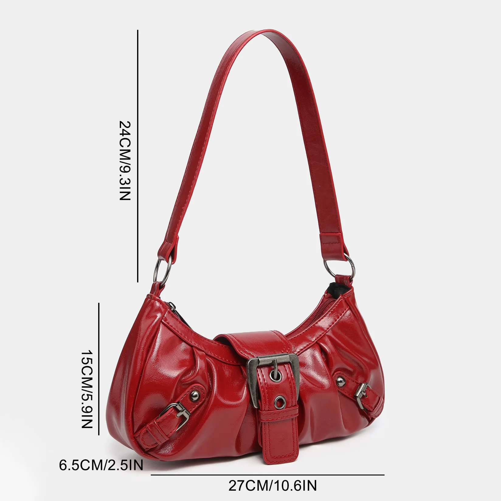 Spice Girls Y2K Shoulder Bag Women's Handle Bag Motorbike Bag Mirador Style Vintage Style Spice Girl Bag Clutch Bag Handbag