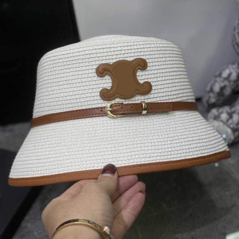 wide designer Designer bob le brim straw women hats for men sun prevent gorras outdoor beach bucket hat s wo salty