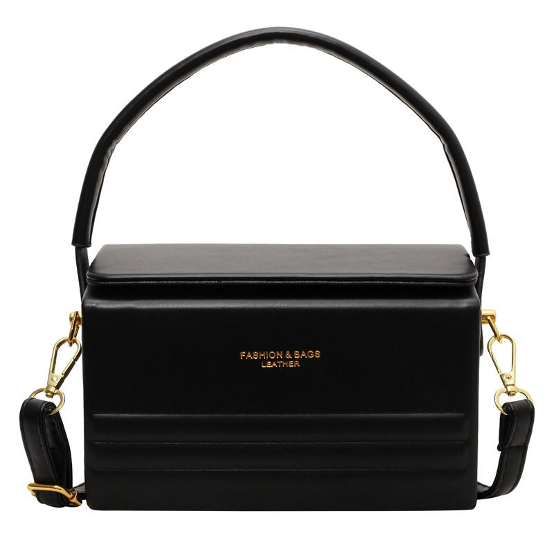 Leather Women Messenger New Designer Minority Box Shoulder Crossbody Bag Fashion Ladies Purses Female Handbag New Free Delivery Designer Bag