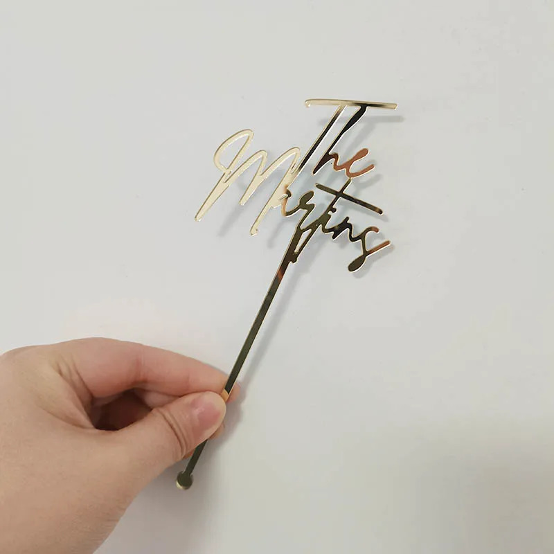 100PCS Personalized Name Drink Stirrers Custom Letter Calligraphy Stir Swizzle Sticks Bar Accessories Wedding Table Centerpiece 241108