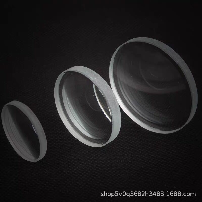 Optical glass lens processing biconvex lens focusing objective lens microscope magnifying lens manufacturer plano convex lens