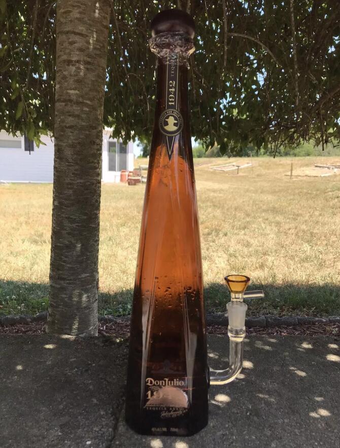 Curved Glass Downstem 14mm 90 Degree L Stem 3 inch For Glass Bong Water Pipe Grommet Bowl Smoking Pipes