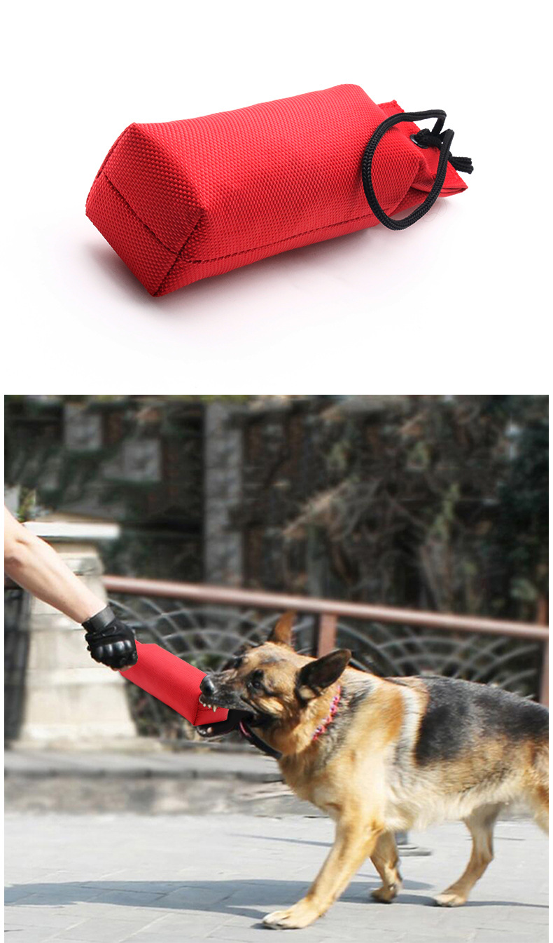 High Quality Pet Canvas Chew Toy Hunting Dog Training Tool Weighted Bumper For Easy Throwing Readily Holds Game Scent