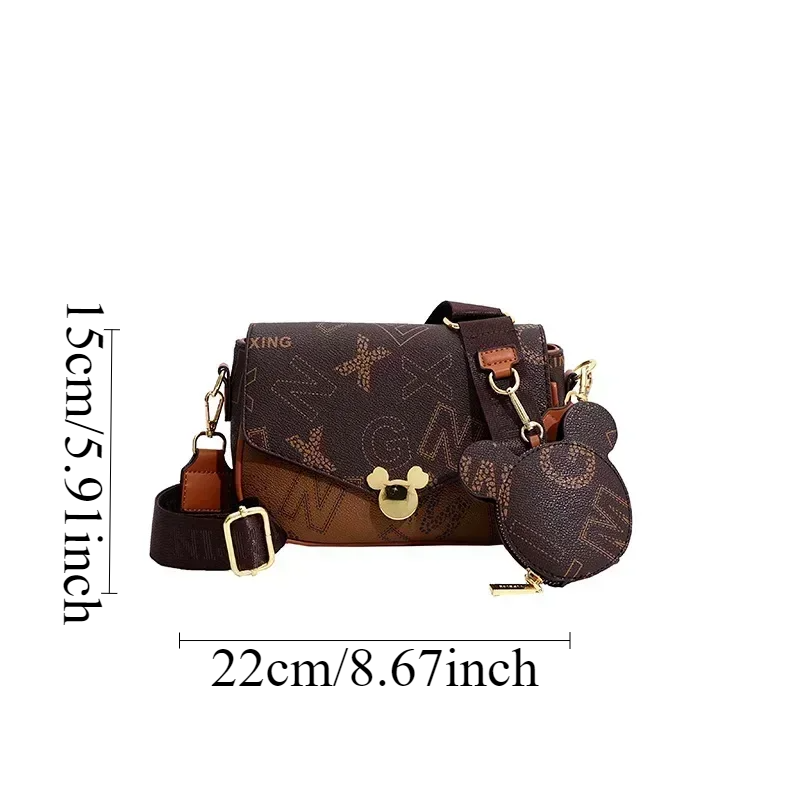 Luxury Style Designer Bag Fashion Shoulder Bag Spacious Crossbody Purse Large Capacity Women's Handbag Casual Bags Designer Inspired Elegant Leat