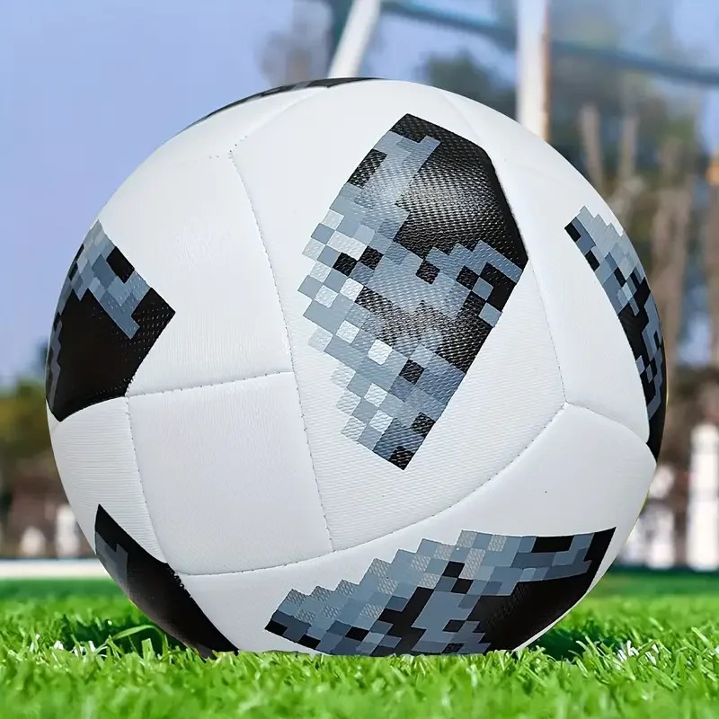 1 Classic Standard Size 5 Football PU Leather Football Training and Match Balls Football Outdoor Games 241106