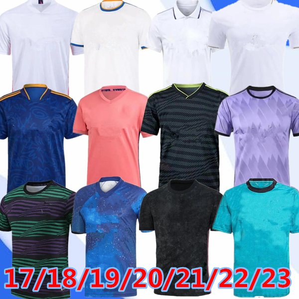 16 17 18 19 20 21 22 23 24 soccer jerseys 2023 2024 Retro BENZEMA SERGIO RAMOS KROOS HAZARD VINI JR Ronaldo Marcelo MODRIC MBAPPE BELLINGHAM football shirt maillot