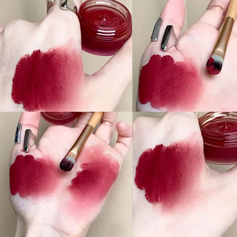 Canned lipstick velvet matte mouse solid color lip gloss durable makeup Korean cosmetics 241107