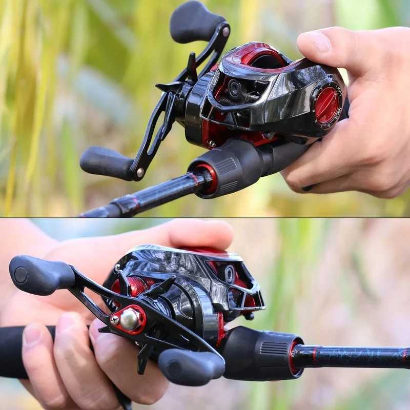 Sougayilang fishing rod 1.8-2.4m cast fishing rod reel combination 5-piece cast fishing rod 7+1BB bait fishing reel set W241108