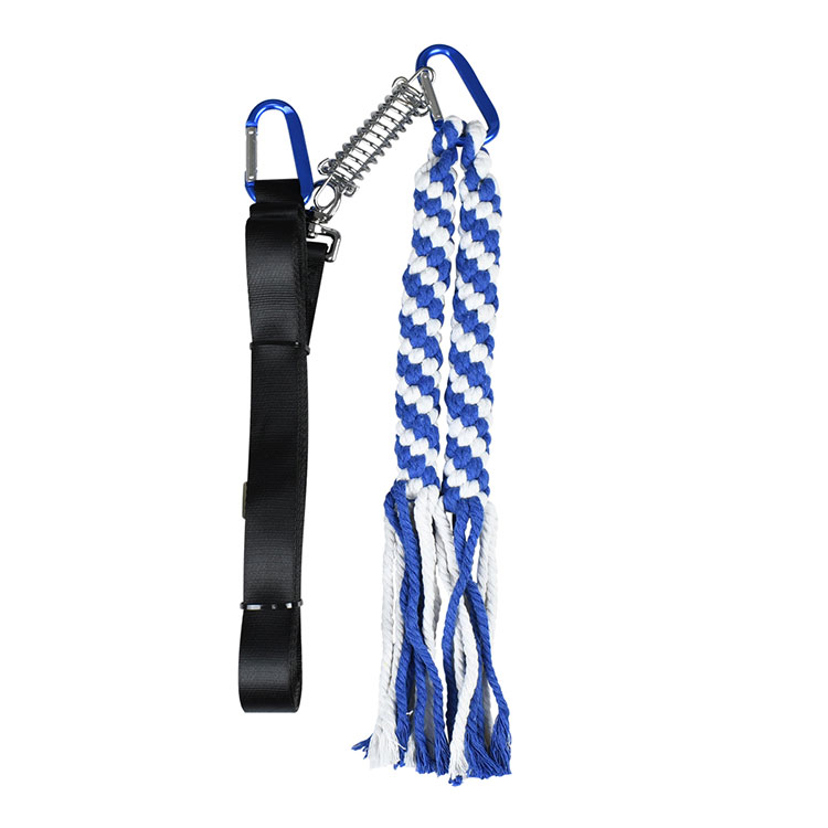 Outdoor Hanging Exercise Rope Pull Tug Of War Toy Muscle Builder Spring Pole Rope Dog Toys For Training Dogs