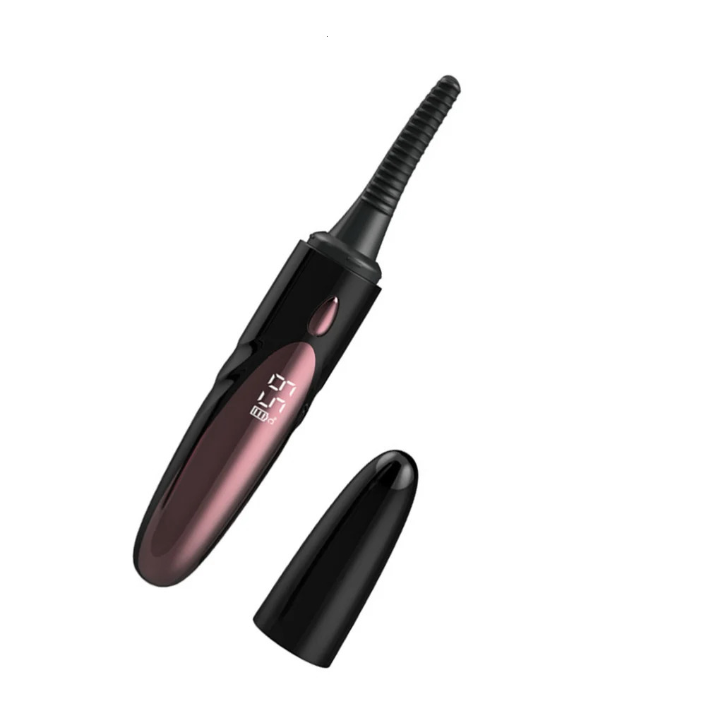 Electric heating eyelash curler eyelash brush long-lasting heating eyelash curler female makeup tool 241107