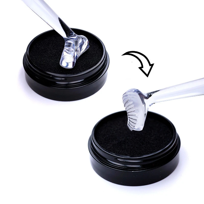 DIY false eyelash seal is easy to place on natural appearance with a false eyelash sealing makeup tool and a handle for printing under eyelashes 24110