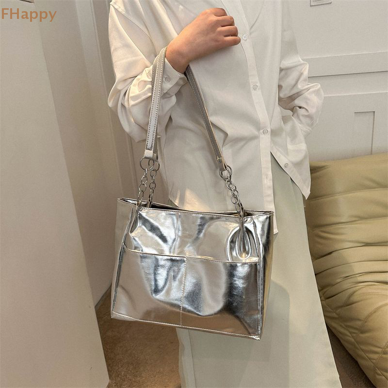 Large Capacity Bag Trendy And Versatile One Shoulder Handbag Commuting Tote Bag