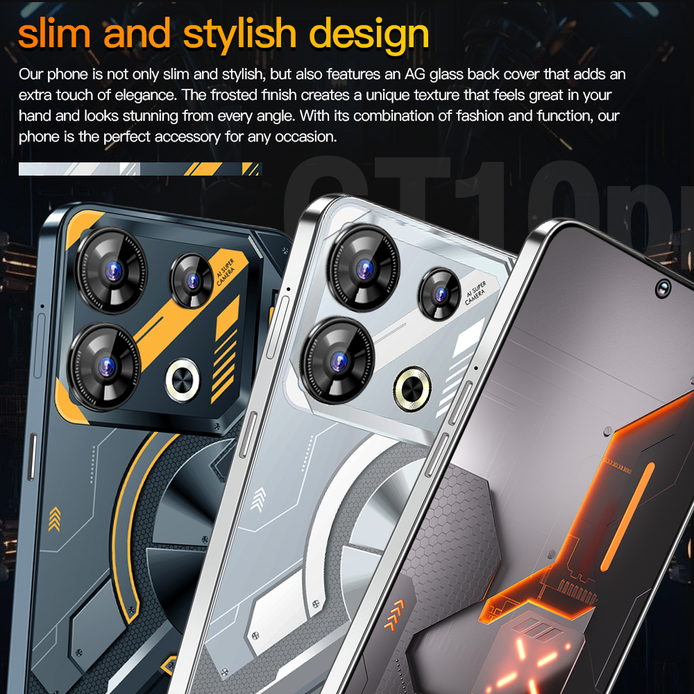 7.3-inch GT10PRO Unlocks NFC features 256GB 128GB touch screen USB Phone android Smartph