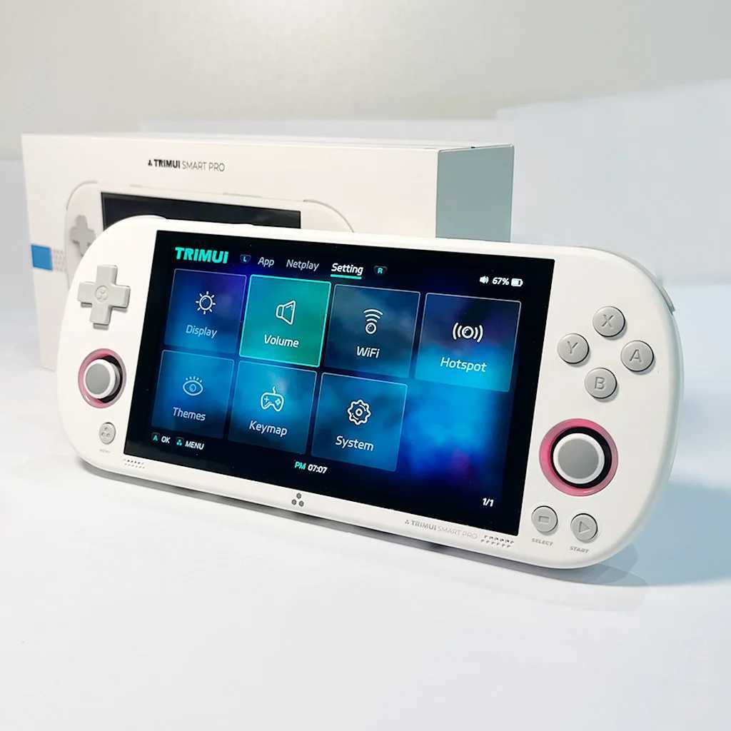Game machine TRIMUI Smart Pro Retro Handheld Game Console 5000mAh 4.96 Inch IPS Sn 30000+ Games Portable Video Game Players Z241107