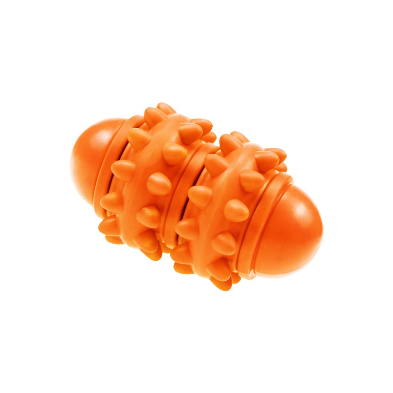Dropshipping Amazon Hot Selling Rotating Gear Dog Chew Toys Molar Stick Clean Teeth Pet Interactive Toys Dog Toys