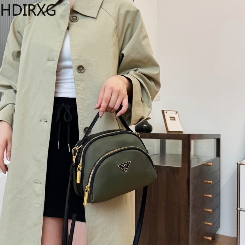 High Quality Shoulder Bags for Girl Woman's Handbag Simple Crossbody Casual Messenger Bag Female Cool New Bags Multiple Layers
