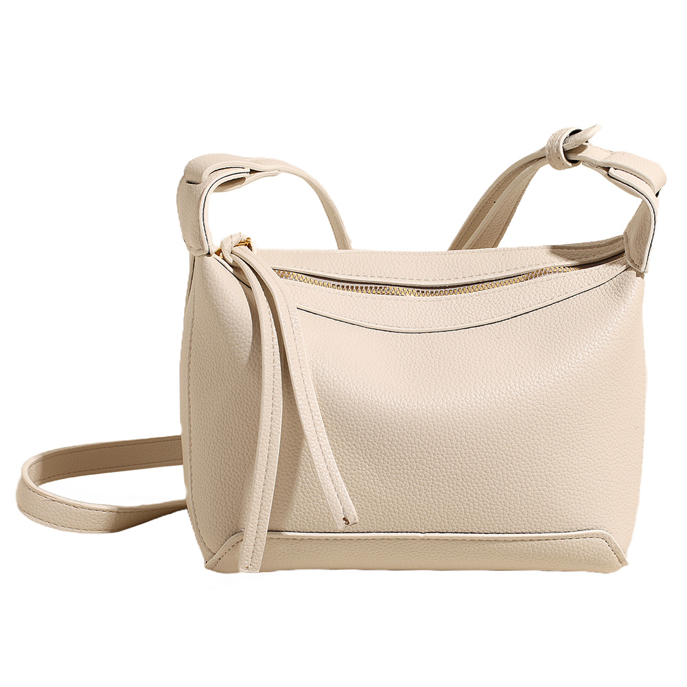 Adjustable Strap PU Leather Crossbody Bag Women Shoulder Bag Solid Satchel Purse Clutch Purse for Work Travel Shopping