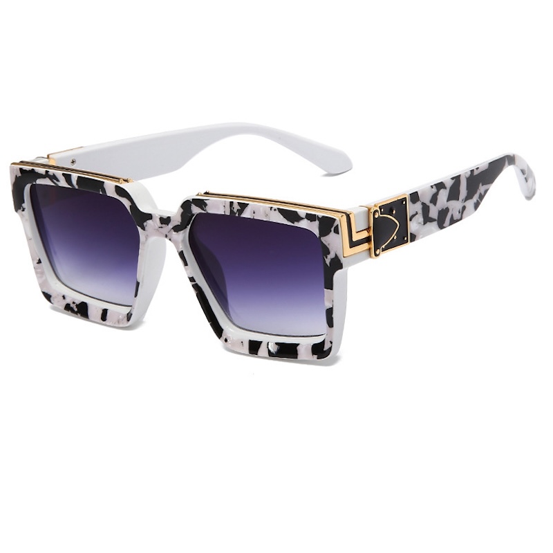 Oversized Sunglasses Square Steampunk Big Punk Men Designer Women Cool Thick Sun Glasses Vintage Fashion y2k Cyberpunk Futuristic Personalized Retro S