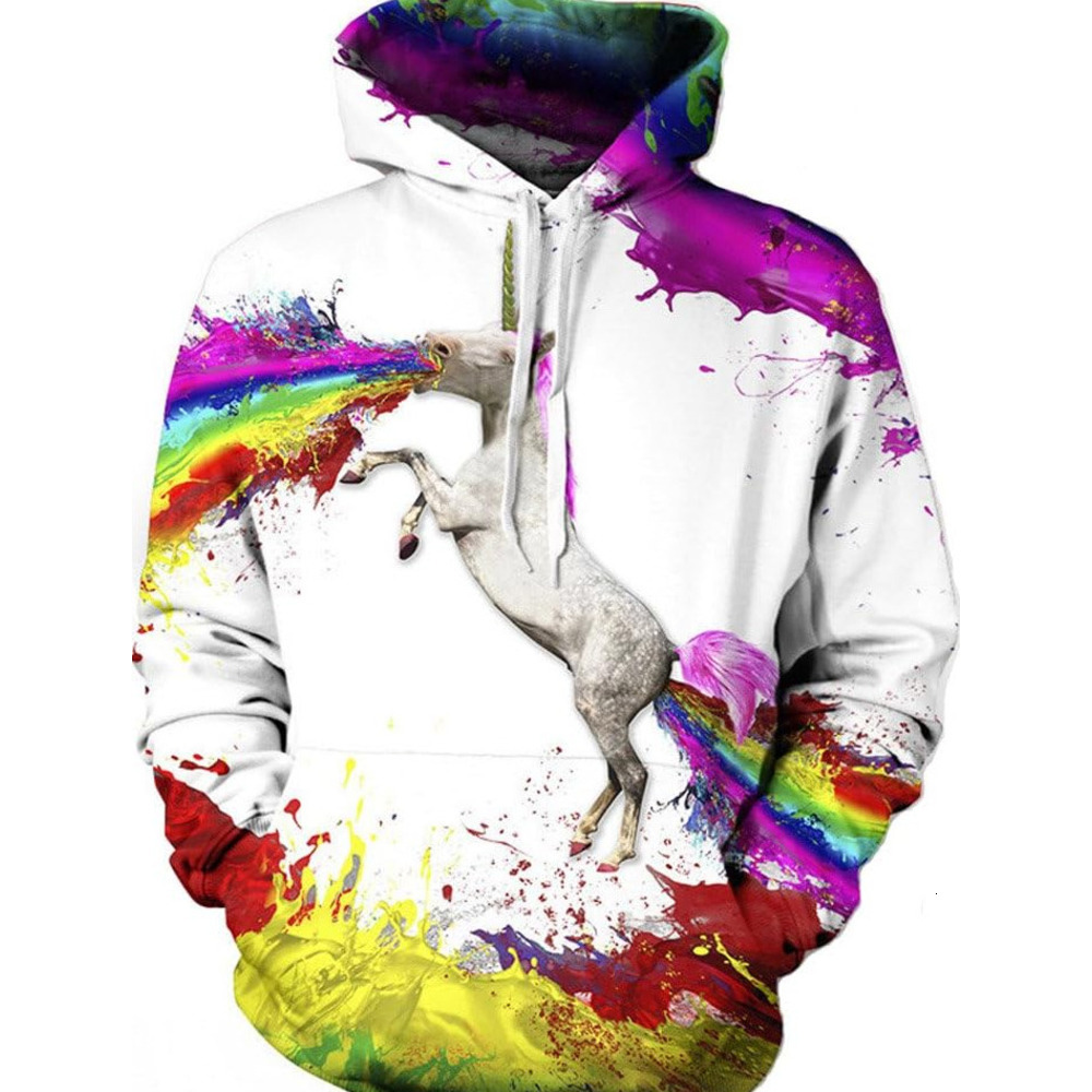 Hoodie for Mens Womens Mens Hooded Patterns Print Galaxy Sweatshirts Pocket Pullover 3D Hoodie Graphic Hoodies sweatshirt Fashion horse pattern