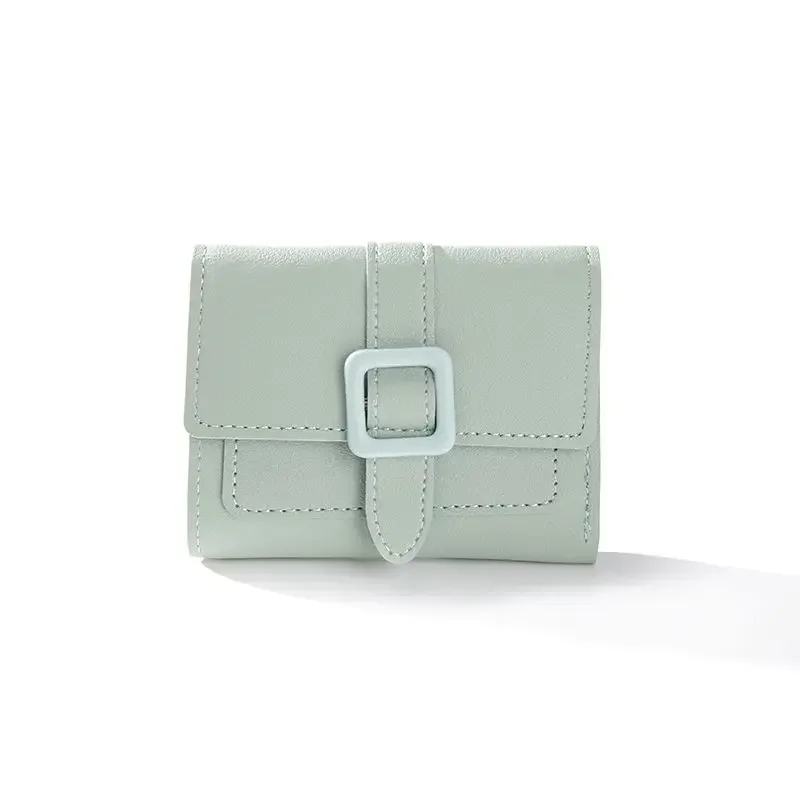 Hasp Women Wallet Fashion Bags for Women Short Wallet Pu Leather Purse Female Money Small Zipper Coin Pocket Card Holder 카드지갑