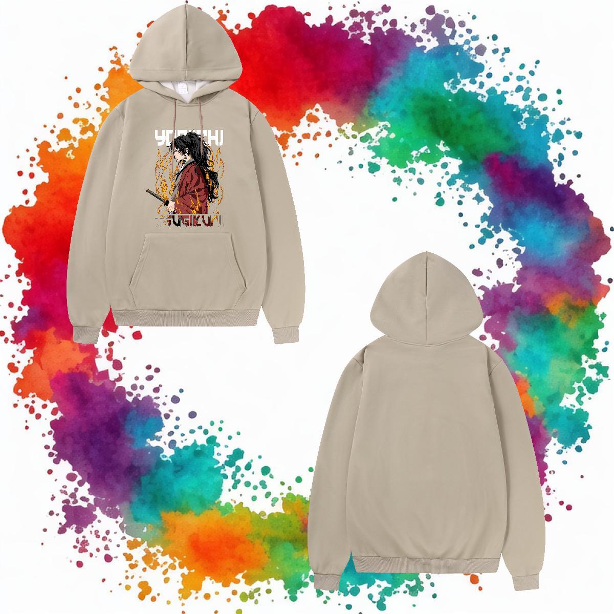 DIY Customized Man Hoodie Breathable Hooded Collar Comfortable Men Clothes Hoodie Black Oversized Top Hoody Street Wear Tech Fleece