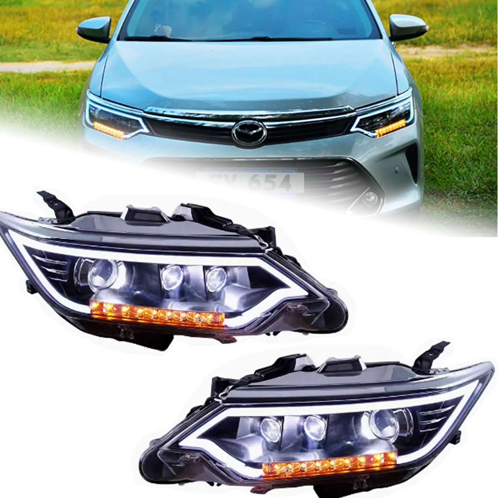 Auto Headlight For Toyota Camry LED Headlight 20 15-20 17 LED Car Lamps Daytime Running Lights Dynamic Turn Signals
