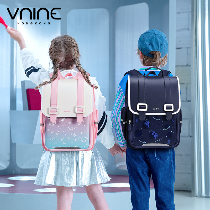 V.NINE School Backpack Primary Child School Backpacks Cute Schoolbags for Girls 6-12 Years Boys Kids Children Back Pack Bag 2024