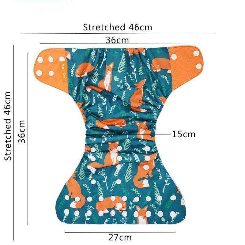 Baby Cloth Diapers Hot selling baby four piece washable cloth diaper set, good for diaper baby learning and training pants