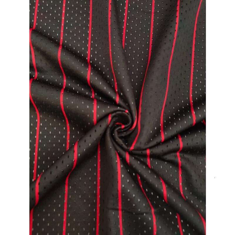 2025 Custom Name&Number Men's Basketball Jersey Embroiedred Sportswear Sleeveless Breathable Black Red Stripe Mesh Vest Chicago