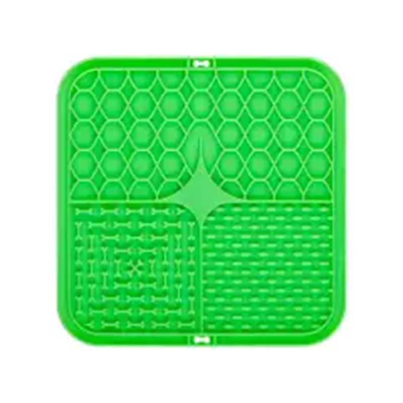 Slow Feed Pet Lick Mat Set with Durable Suction Cup Base Enhanced Chew Control for Dogs & Cats
