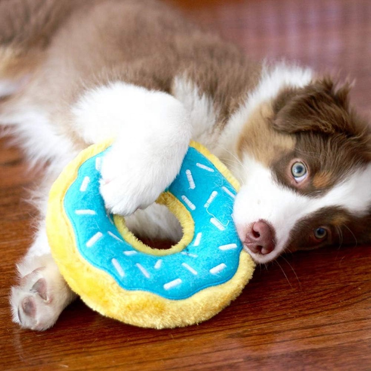 Hot Selling Dog Toy Pet Supplies No Stuffing Puppy Toy Squeaky Plush Dog Toy For Chewing