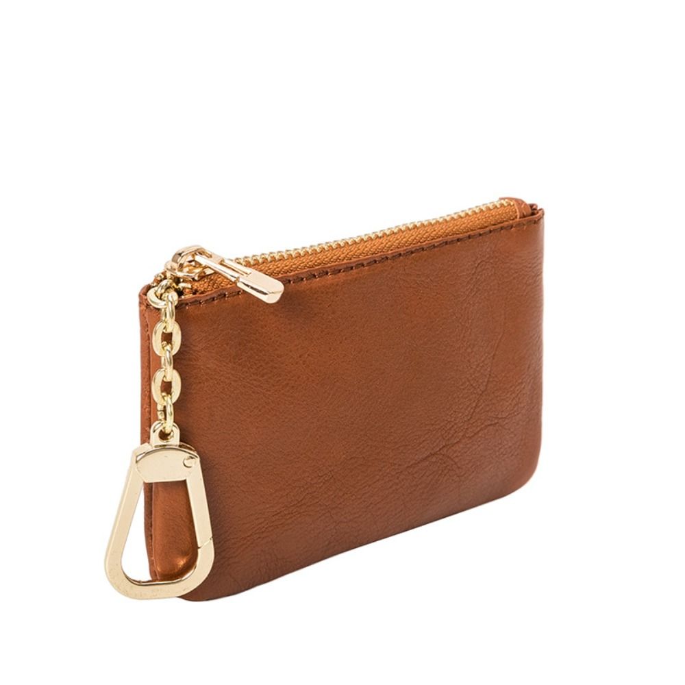 Keychain Coin Purse New Leather Change Purse Card Holder Women Men