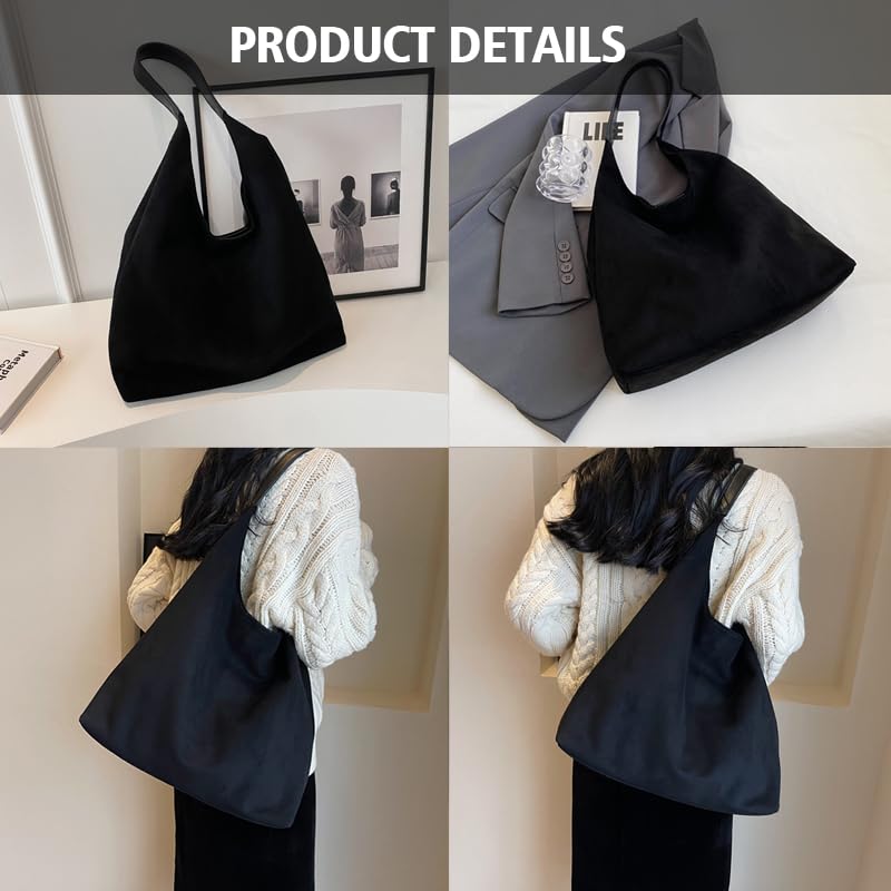Brown Suede Bags for Women New Brown Suede Tote Bag for Women Suede Hobo Bag Brown Suede Purse Bag Handbag