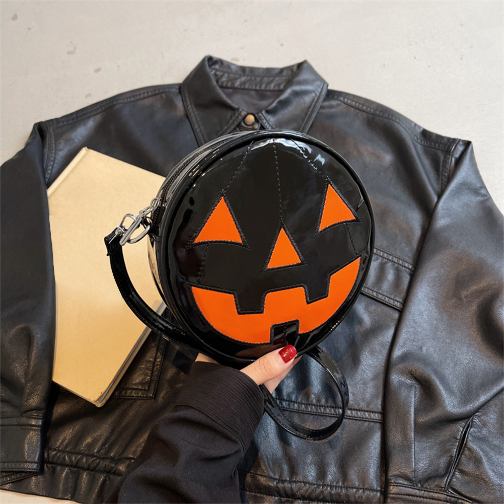 Women Bat Wing Crossbody Purse Funny Female Daily Halloween Bag Adjustable Strap Novelty Halloween Devil Shoulder Bag PU Leather
