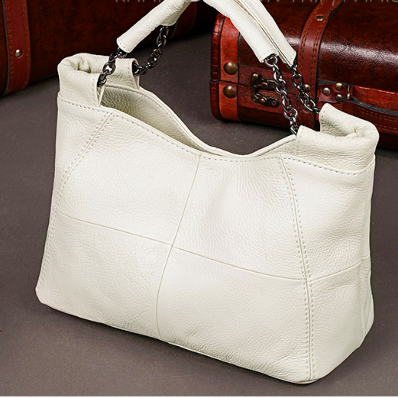 High-quality Handbag Soft Genuine Leather Women's Tote Bag, Large Capacity Elegant Shoulder Bag For Ladies Designer New Free Delivery Designer Ba