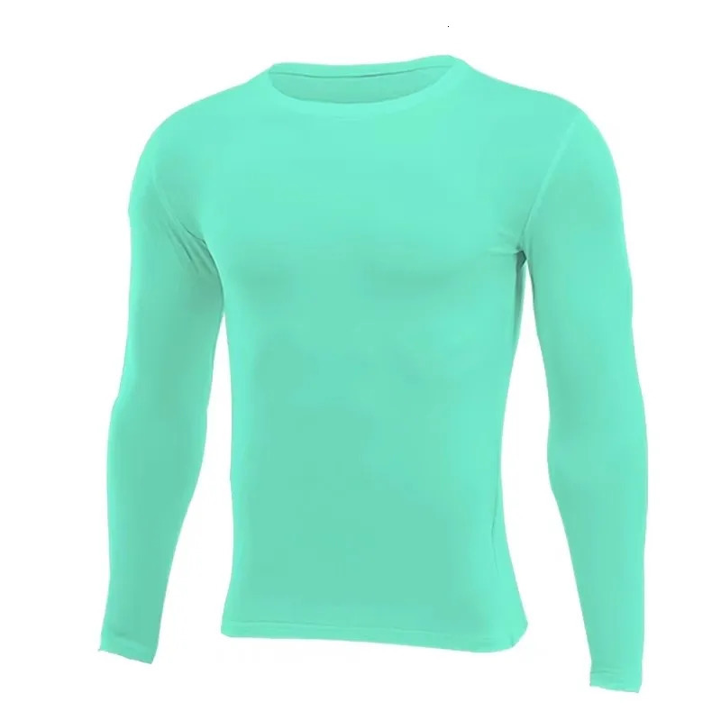 Men Women Kids Children Boy Girl Compression Running Long T Shirt Fitness Sport Basketball Football Gym Sportswear Clothes A689 241108